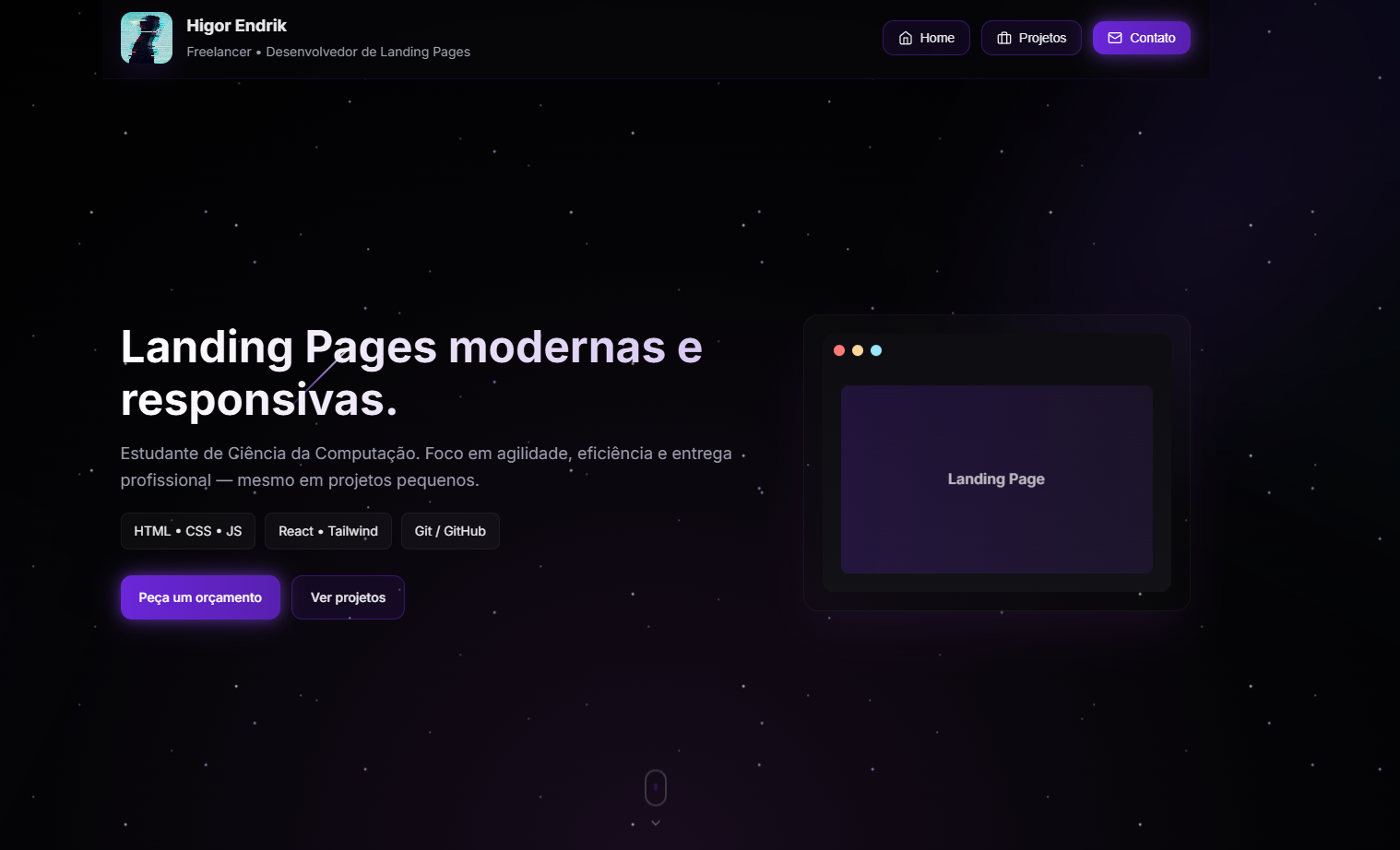 Site de Portfólio
